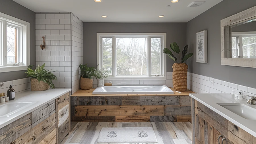 20 Transitional Elegance Gray Bathroom Ideas for a Timeless Look
