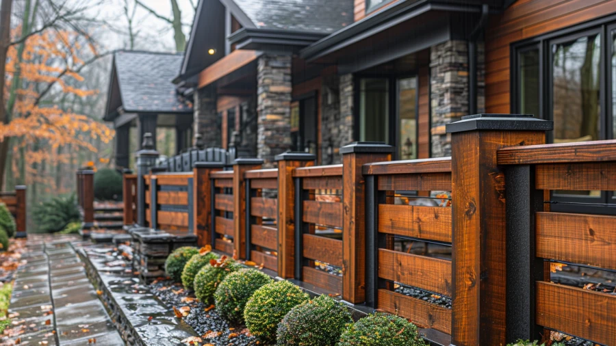 20 Sophisticated Privacy Wood Fence Ideas for a Stylish Backyard