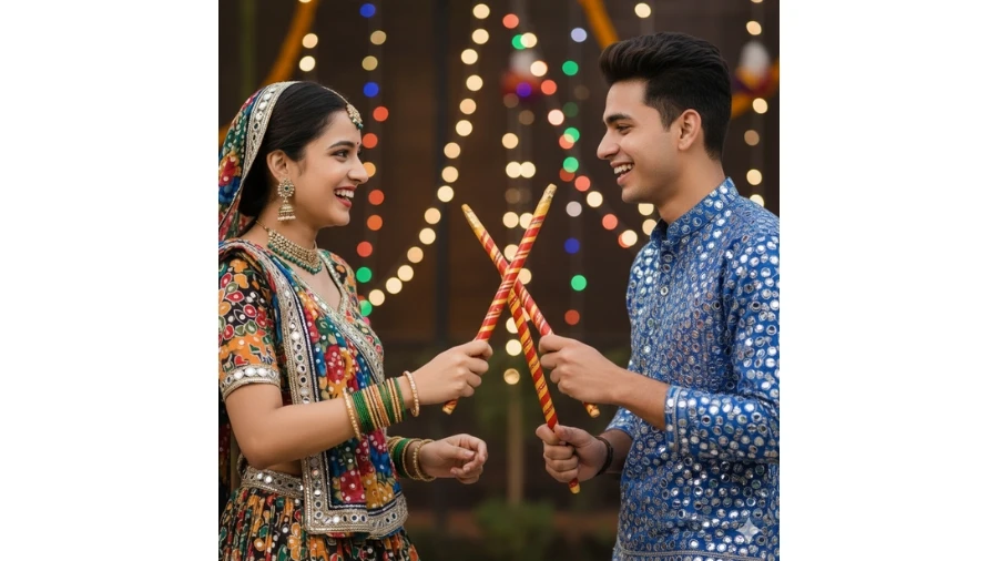 Google Gemini AI Photo Editing Prompts Copy Paste To Create a Radiant Dandiya Night Looks This Navratri