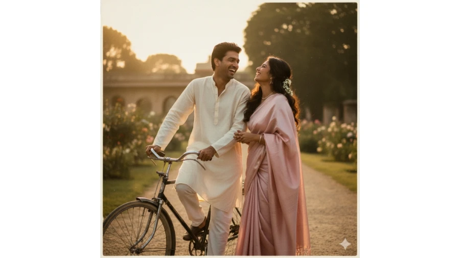 10 Creative Retro-Inspired AI Prompts for Couples' Vintage Photo Edits